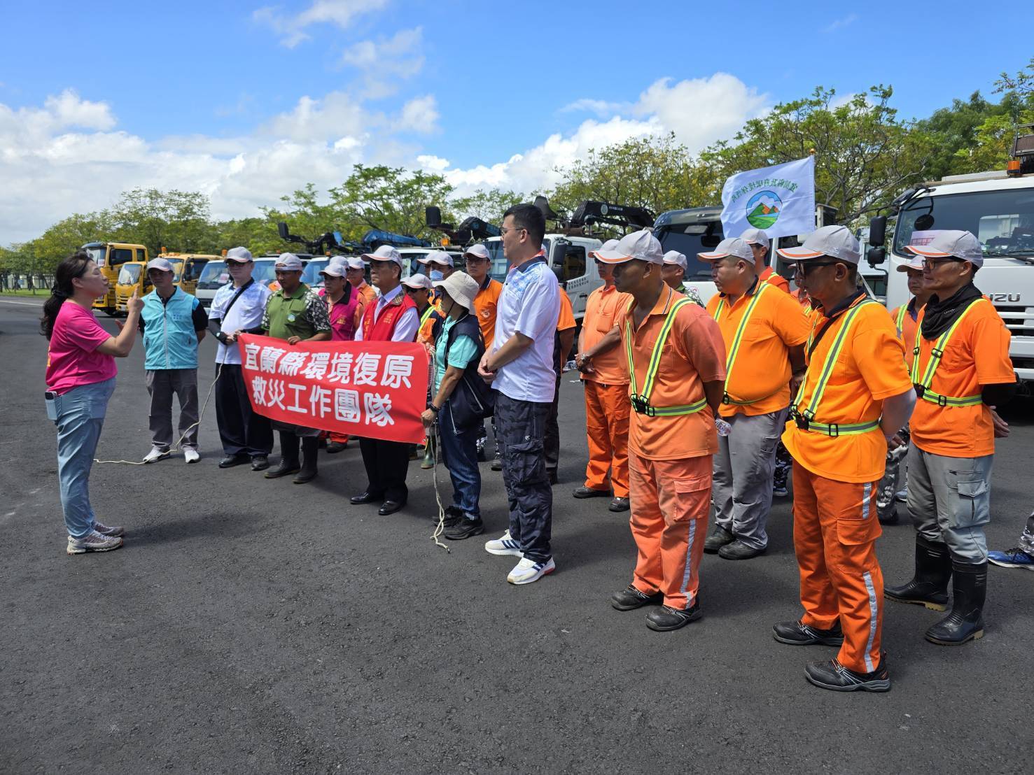 災區復原工作刻不容緩　宜縣環保團隊成軍27日馳援光復鄉