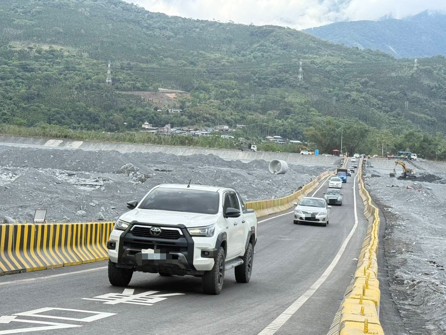 馬太鞍溪災後復原加速　國慶日涵管便道通車、水位監測全面升級