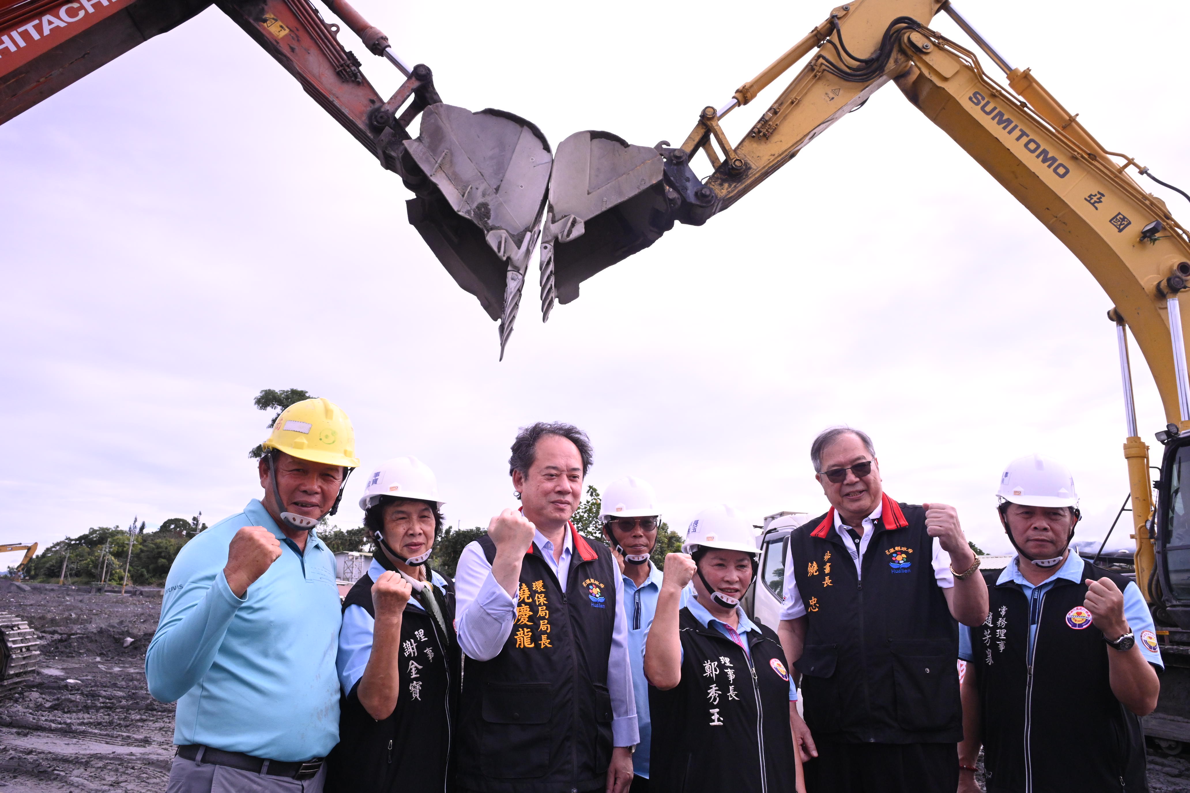 嘉邑行善團完成階段性任務　重機具續留光復協助復原