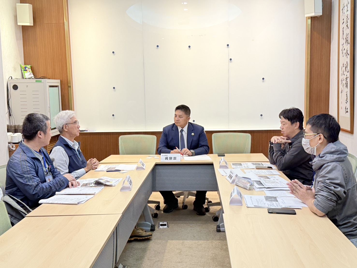 吳宗憲邀公路局討論宜蘭2座大橋改建　獲承諾定期回報進度