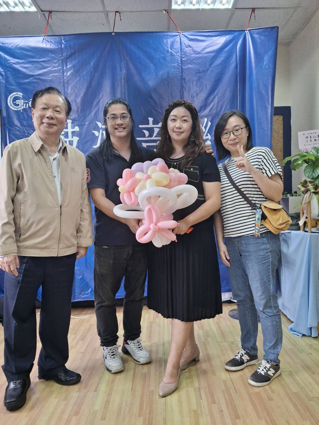 陳金麟應邀參加鼓潮音樂喬遷開幕　分享年輕人的創業動力