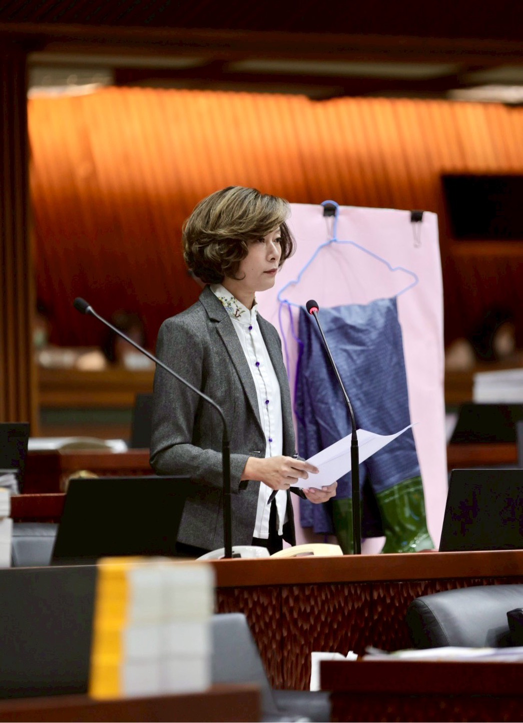 努力做沒有做不到　黃琤婷總質詢要求縣府落實改革、提出治水藍圖