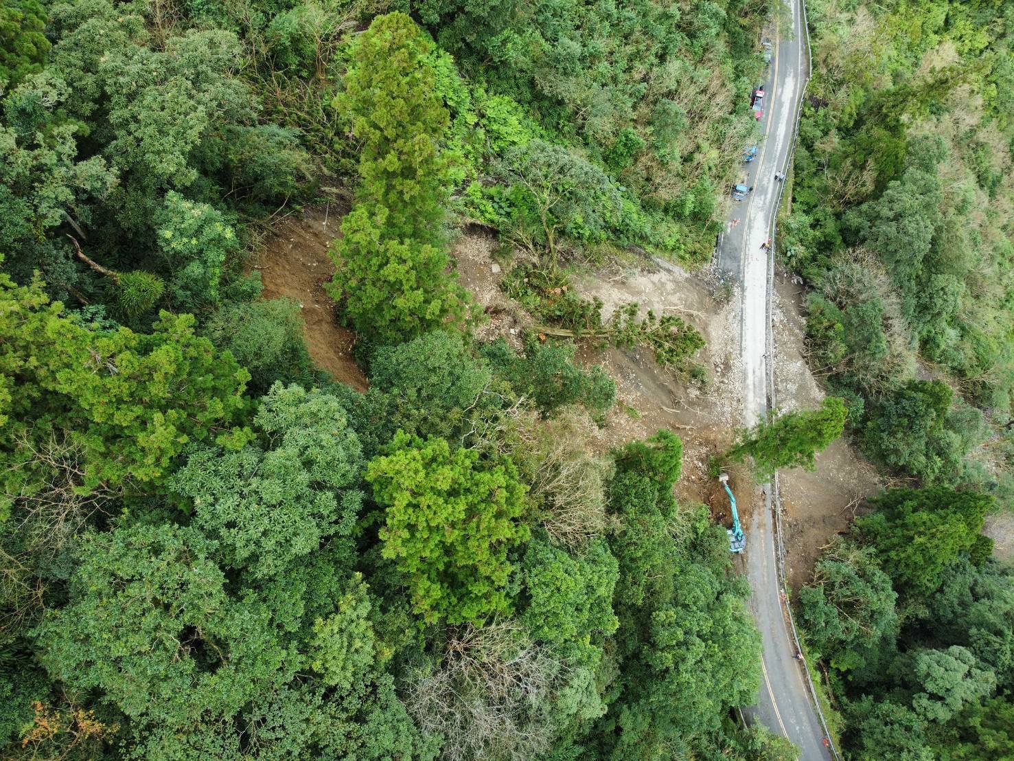 太平山為加強宜專1線坍方搶修 僅開放鳩之澤溫泉區 太平山為加強宜專1線坍方搶修 僅開放鳩之澤溫泉區