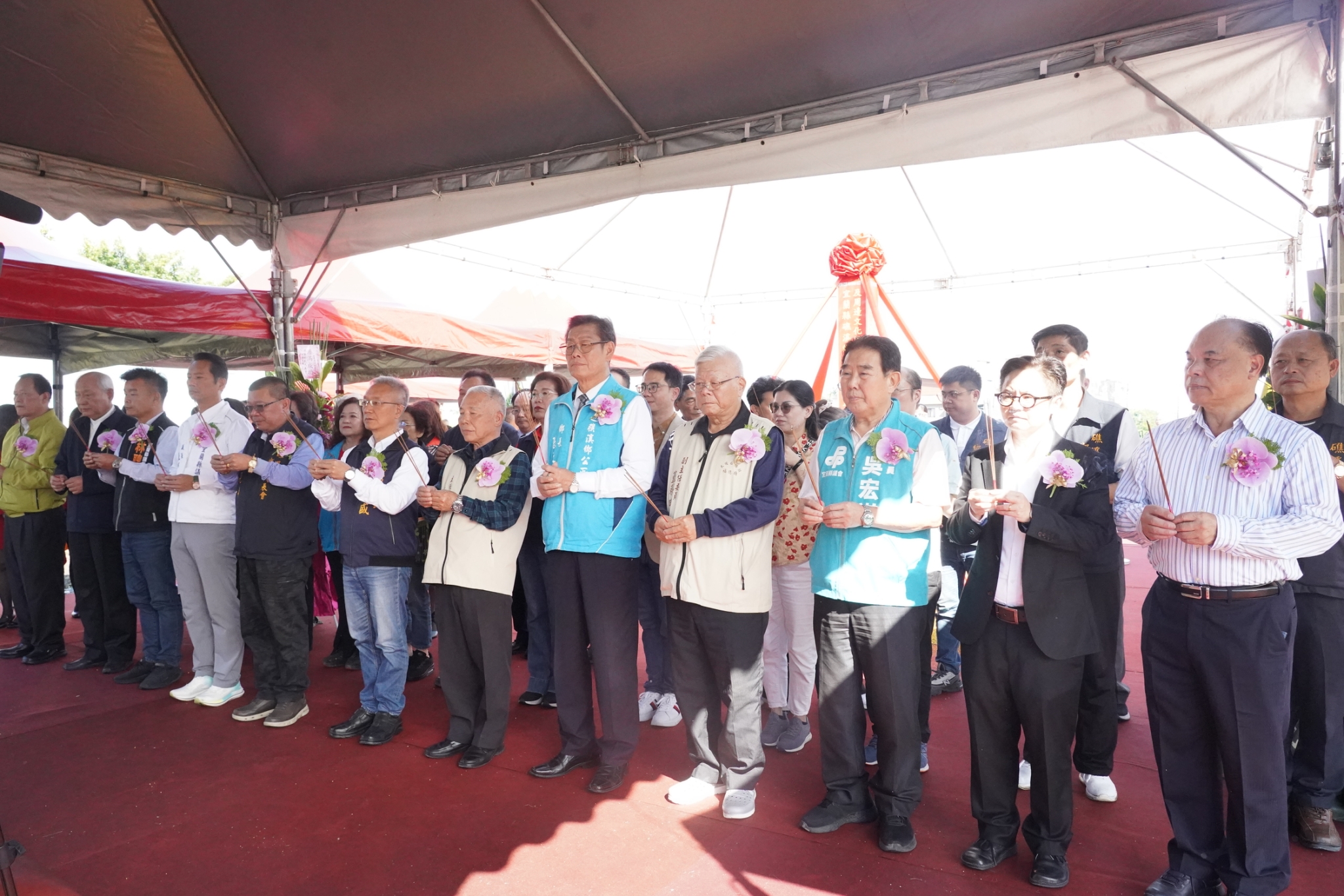 跨越百年榮光　礁溪武暖石橋頭文資館新建工程奠基大典