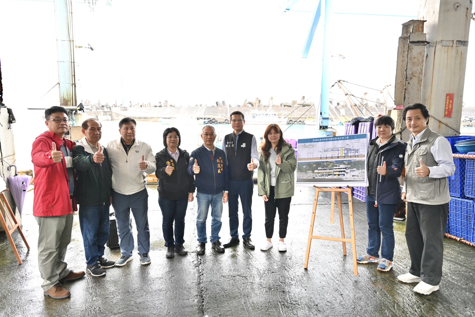宜蘭東澳粉鳥林漁港卸魚場　改建邁大步