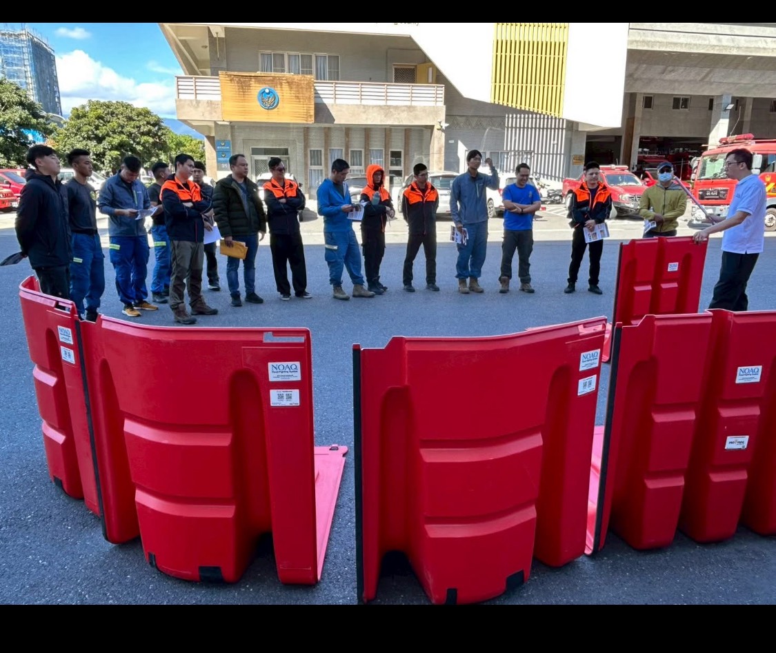 東縣消防局「滅火五大利器」  守護電動車火災安全