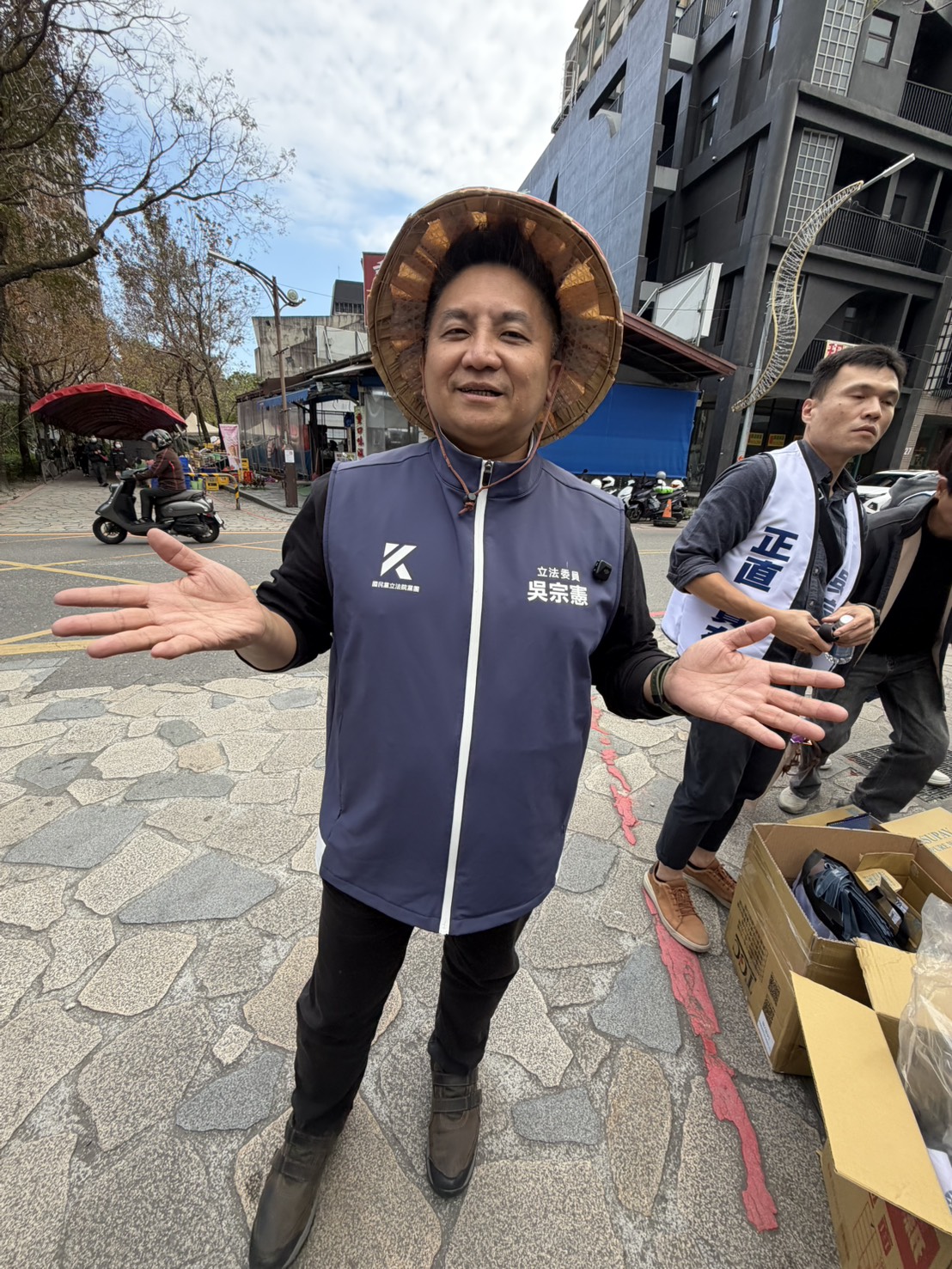 吳宗憲「一腳一步，走出蘭陽新道路」首站啟程　拋出首個系列政見「囝仔我來顧」