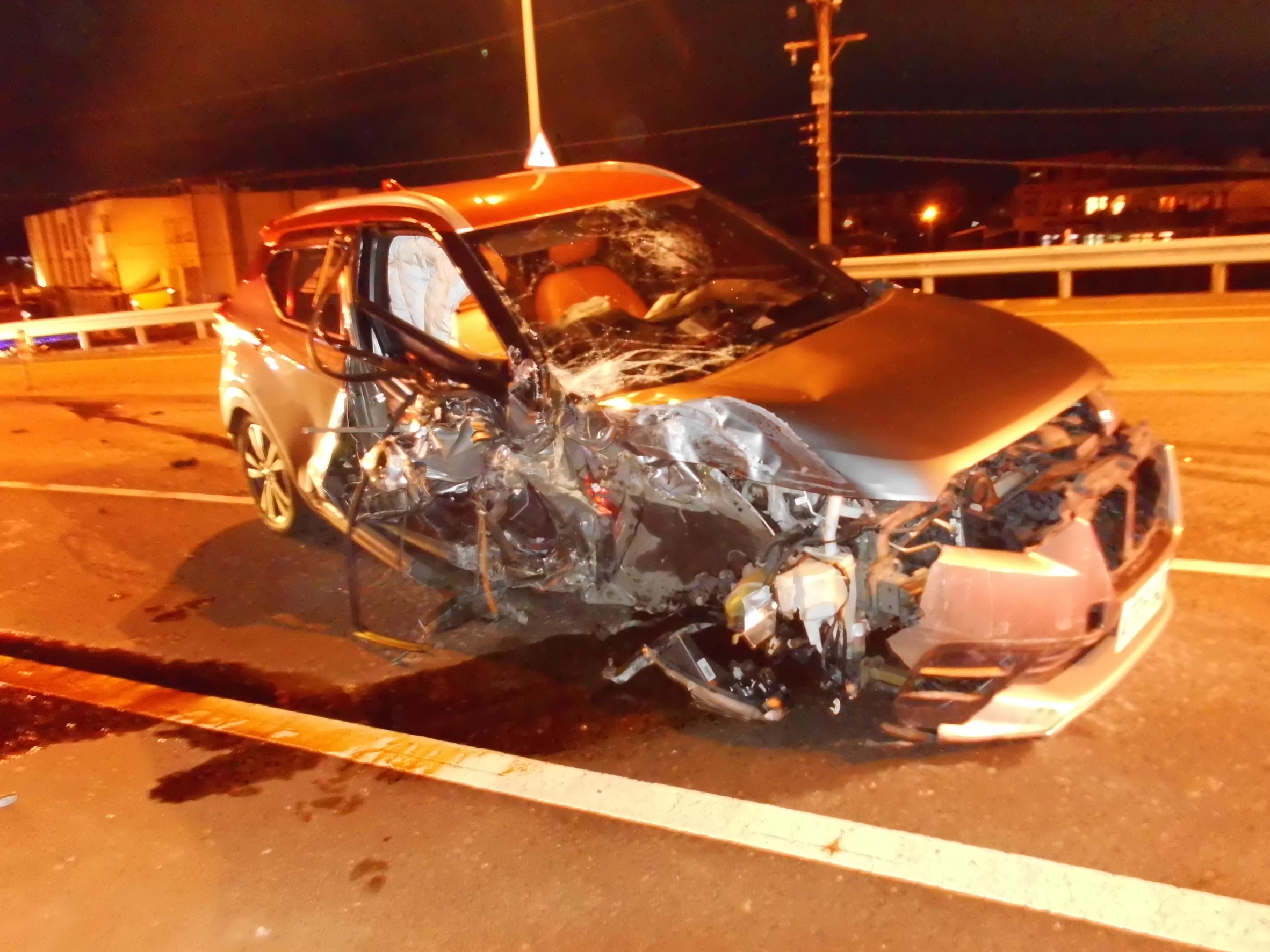 酒駕自撞電力公司變壓箱 造成三星地區342戶停電