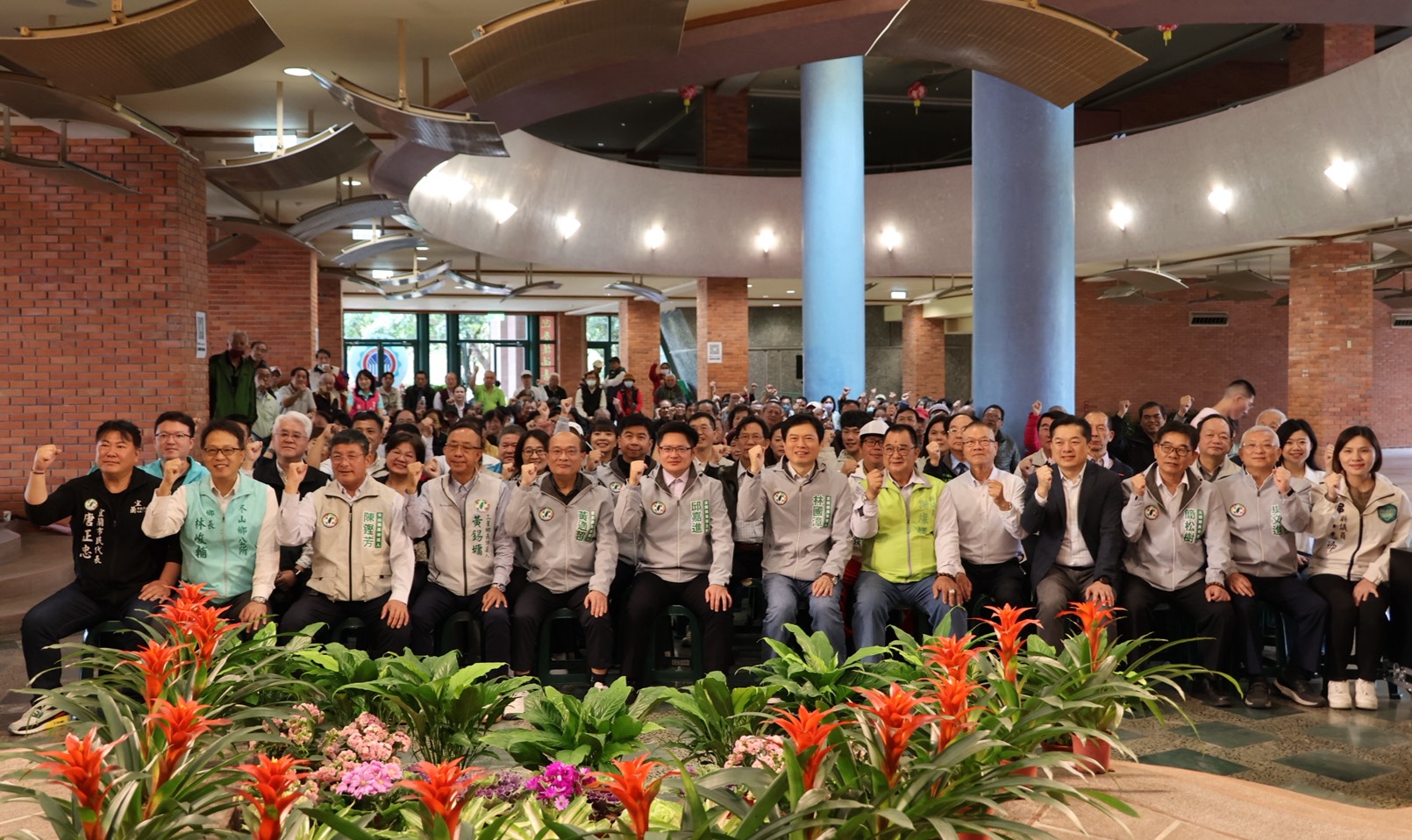綠營團拜　林國漳：重現宜蘭光榮感