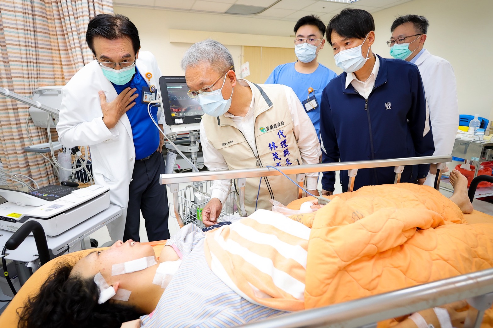 台中陳姓少女在礁溪1間超商與母吵架竟爆走　持刀刺傷陌生人