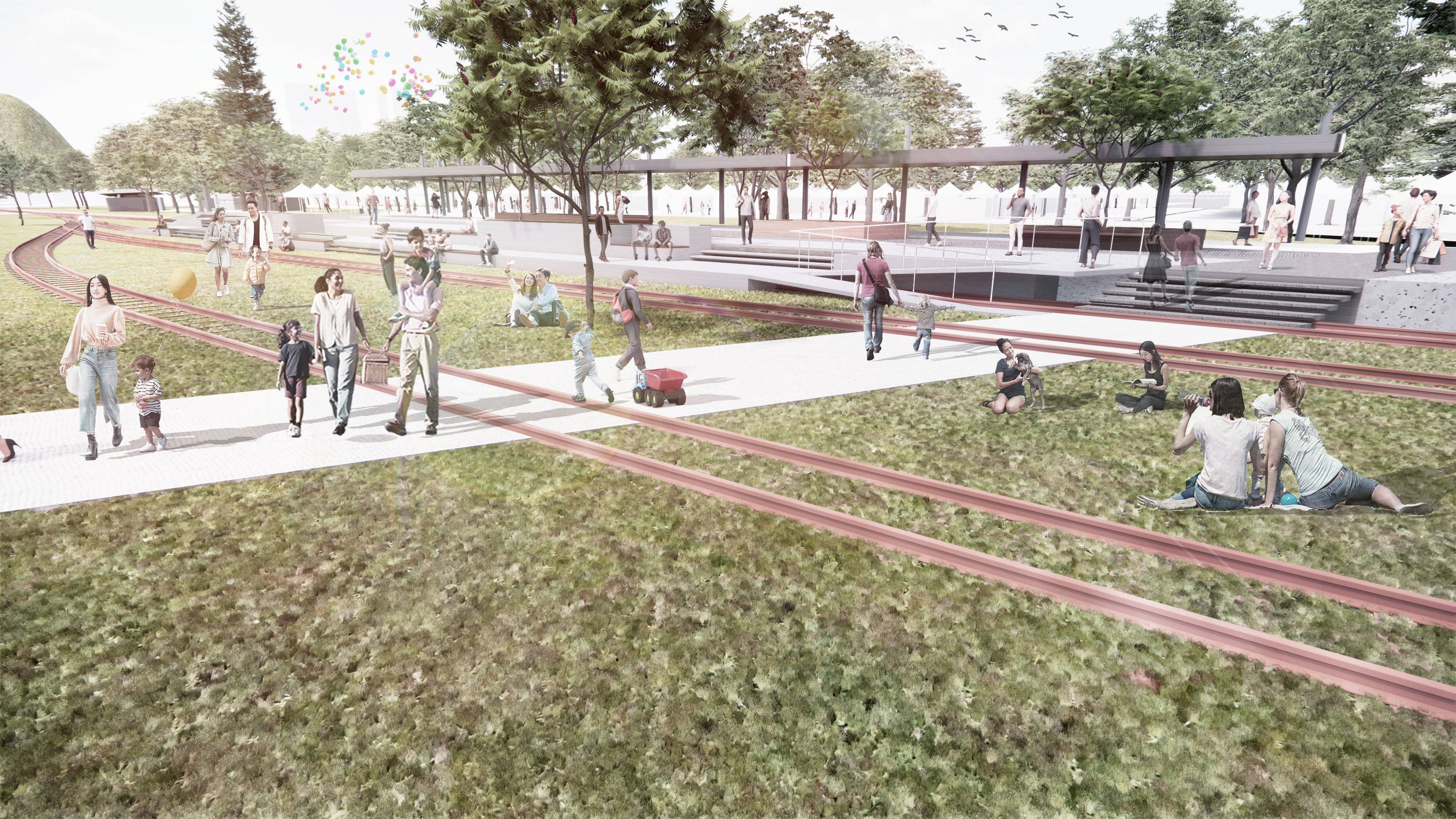 鐵道市集年中完工    型塑臺東舊站新風貌