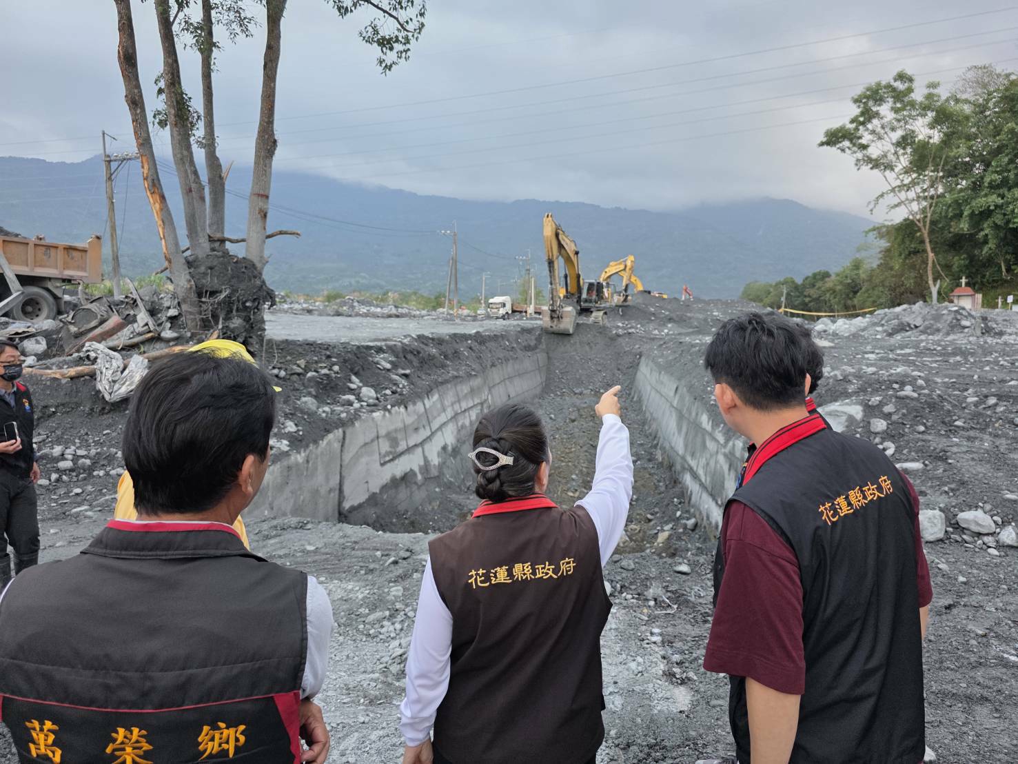 光復鄉獲 5.7 億特別預算  花蓮縣府加速馬太鞍溪堰塞湖復建工程