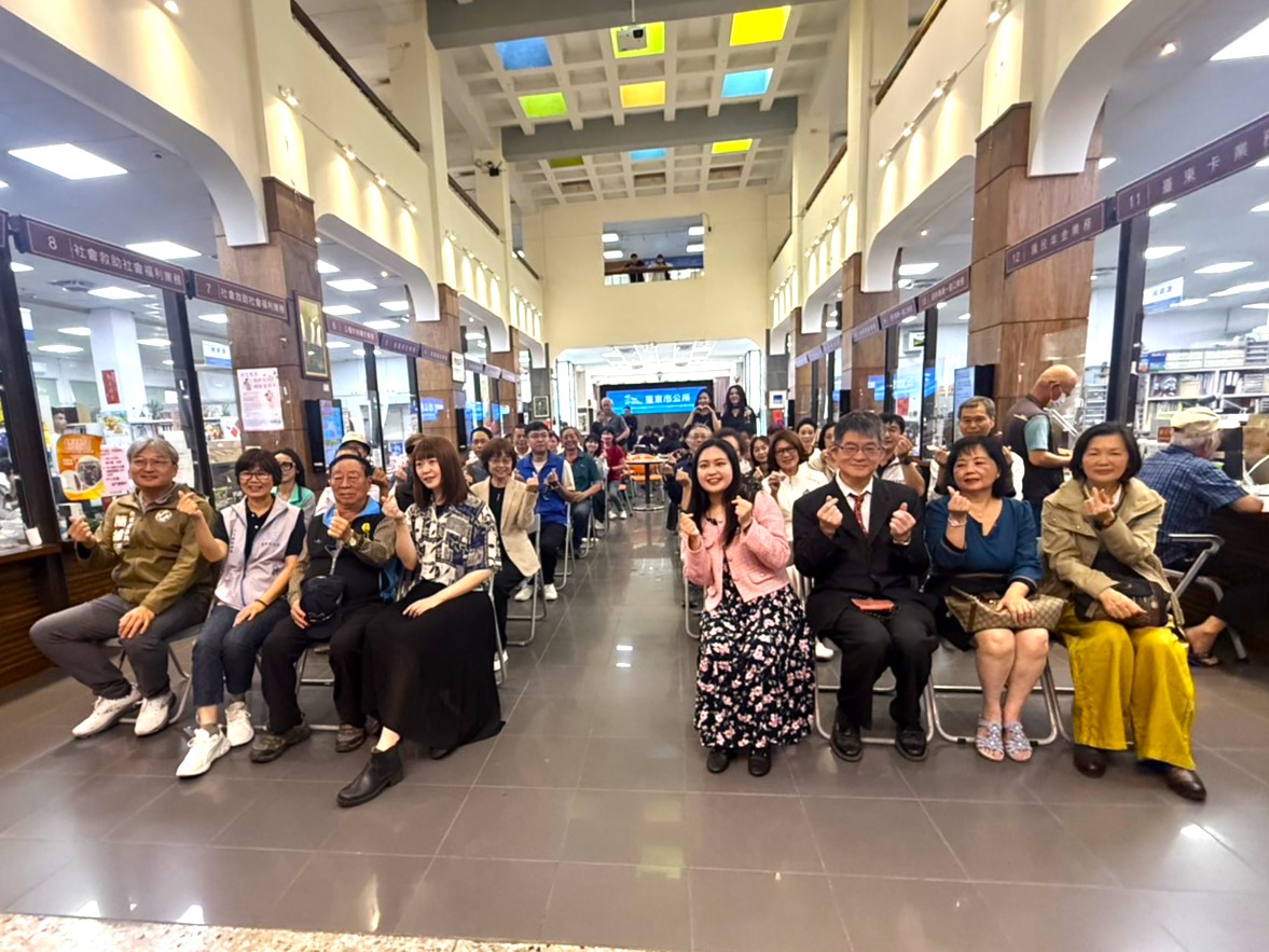 東大碩士生聯展市公所登場    結合科技與公益回饋家鄉