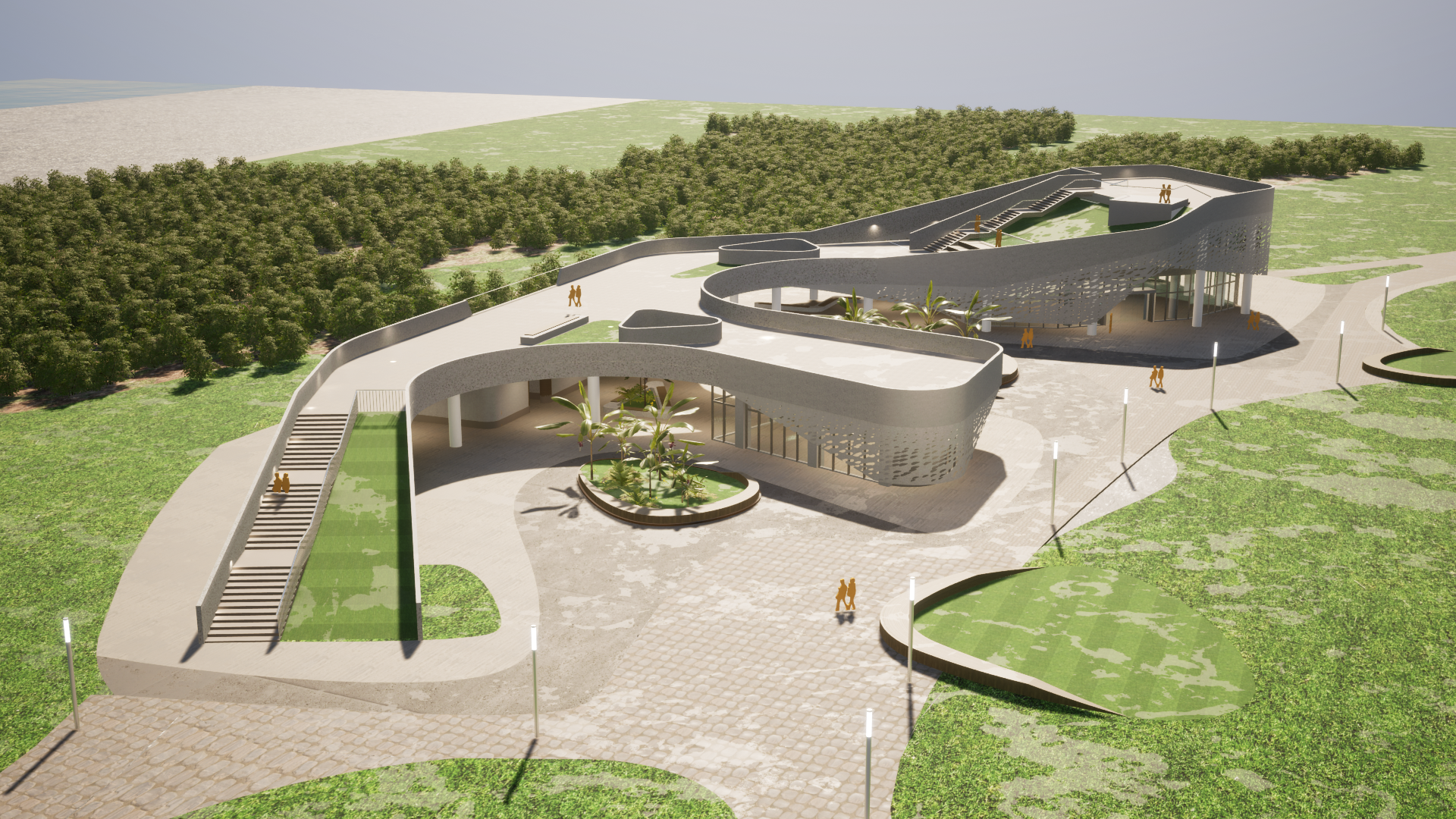 七星潭 1.8 億旅服中心動工 預計2027年完工