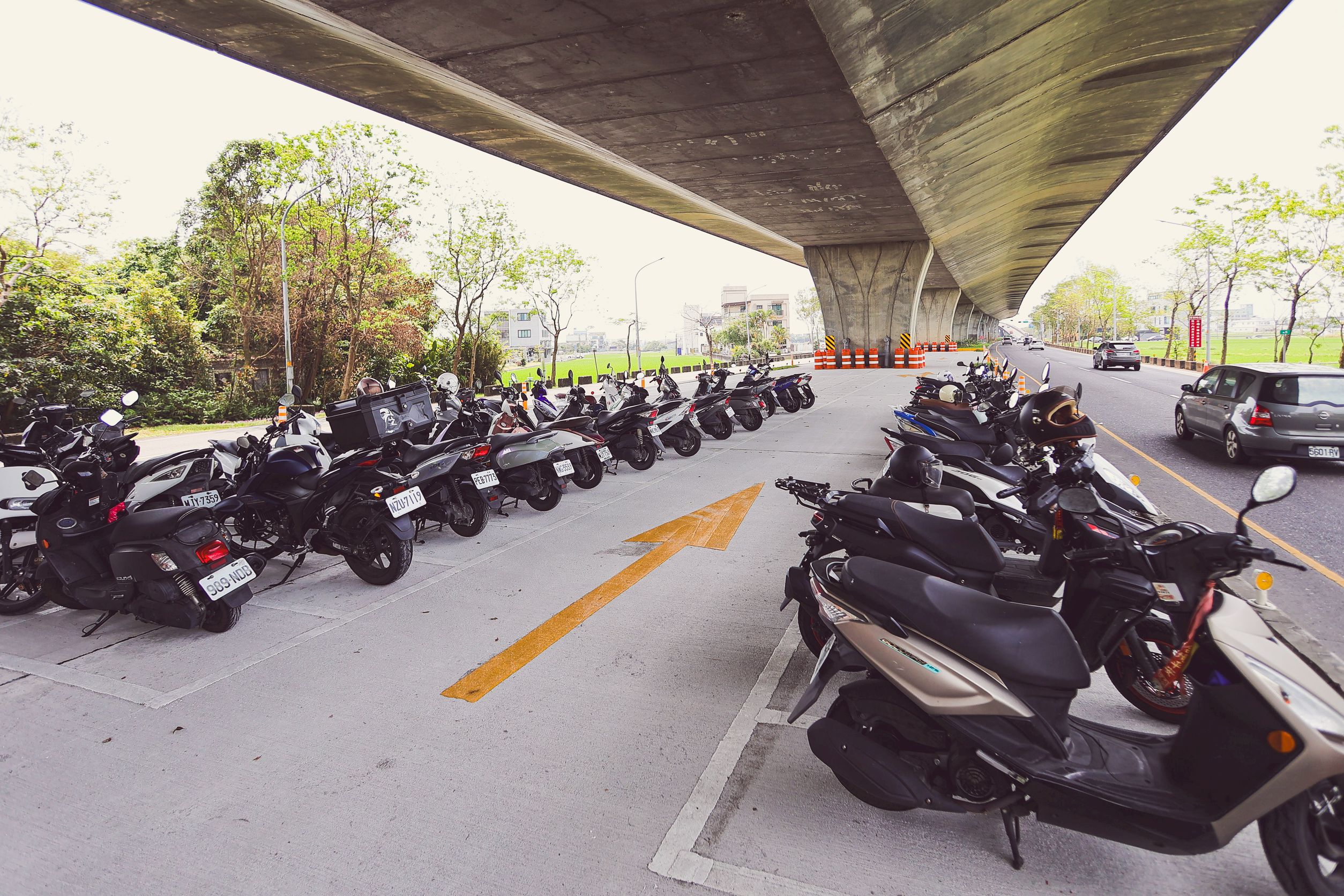 國5車道下　壯圍及五結停車場擴建完工啟用