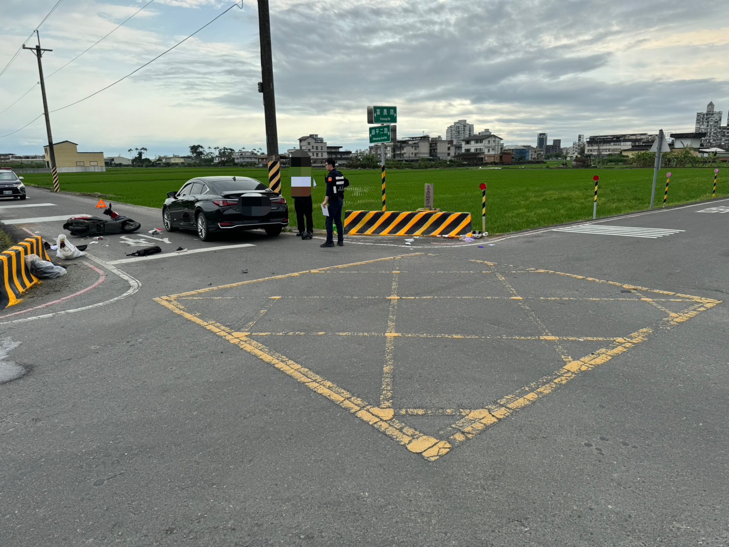 宜蘭兩無號誌路口車禍　釀1死1傷