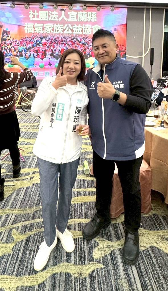 宜蘭縣長選戰民調　林國漳大贏藍白