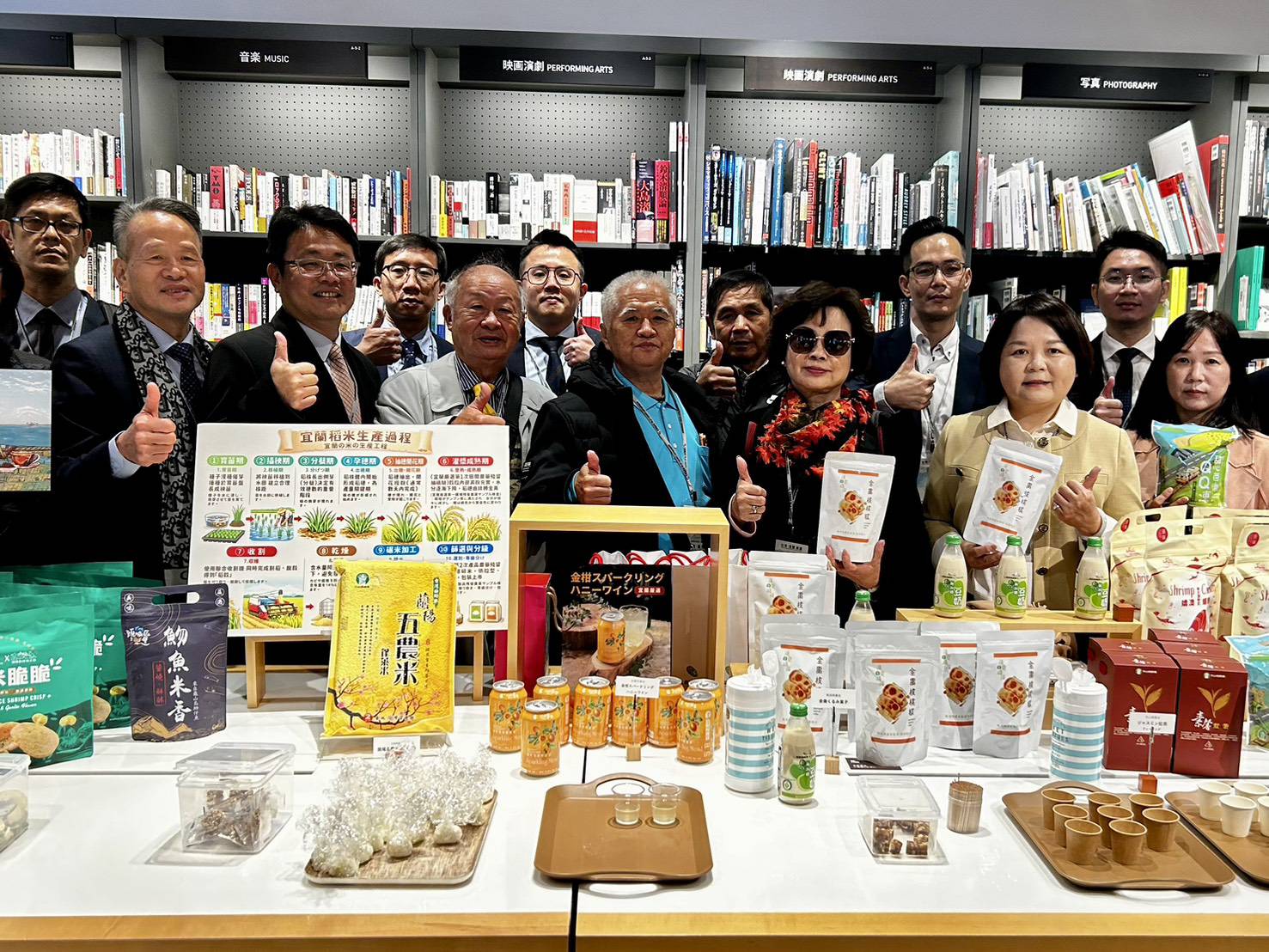 宜蘭好味道登陸東京　嚴選農水產進駐日本通路