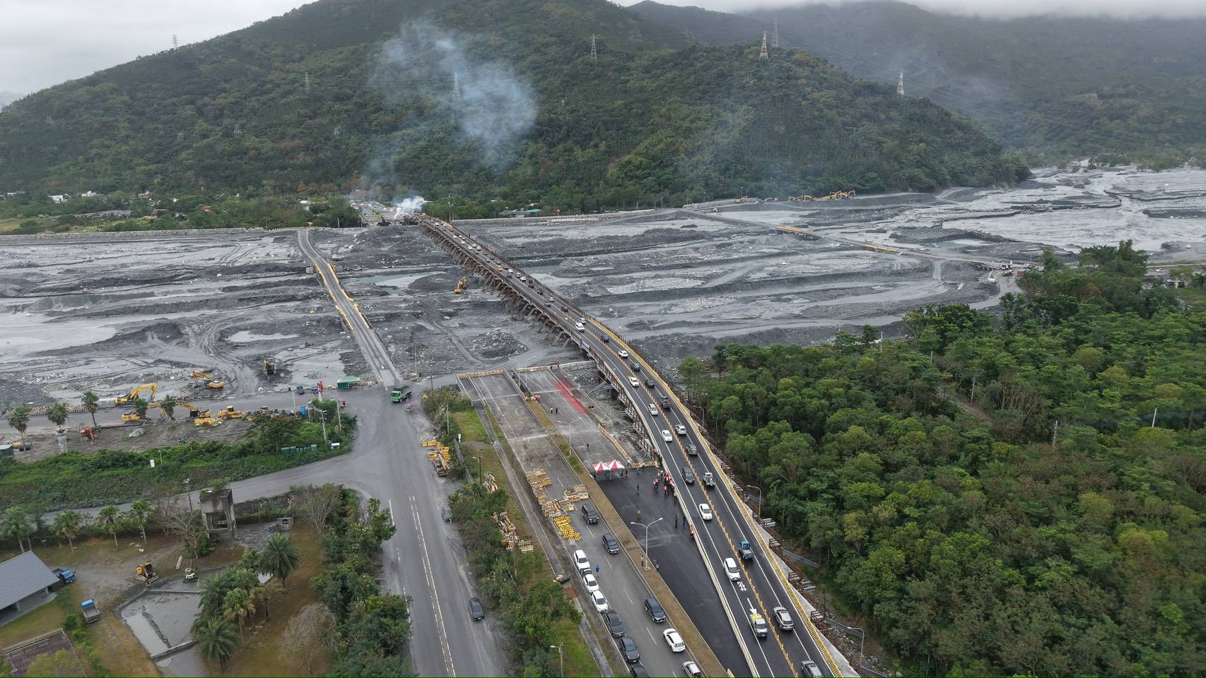 馬太鞍溪潰壩演練4/30登場 馬太鞍溪便橋全線封閉　