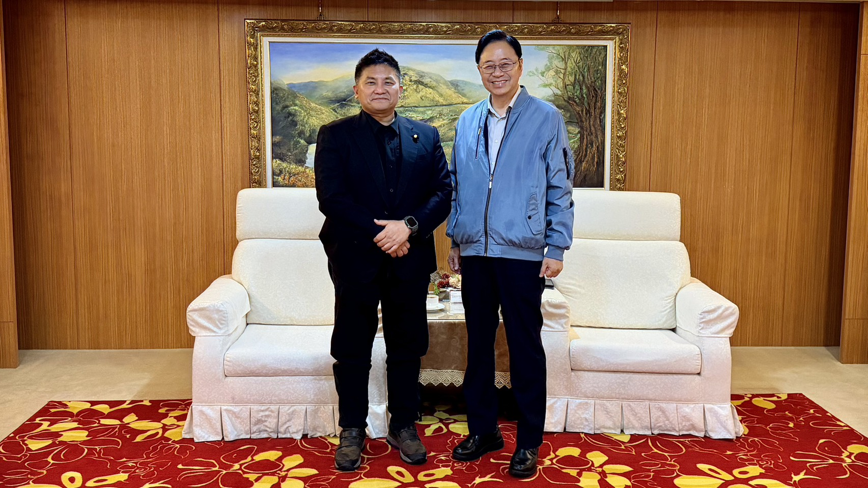 串聯北橫、接軌AI　吳宗憲推「宜蘭線＋1」與桃市長張善政談宜桃合作