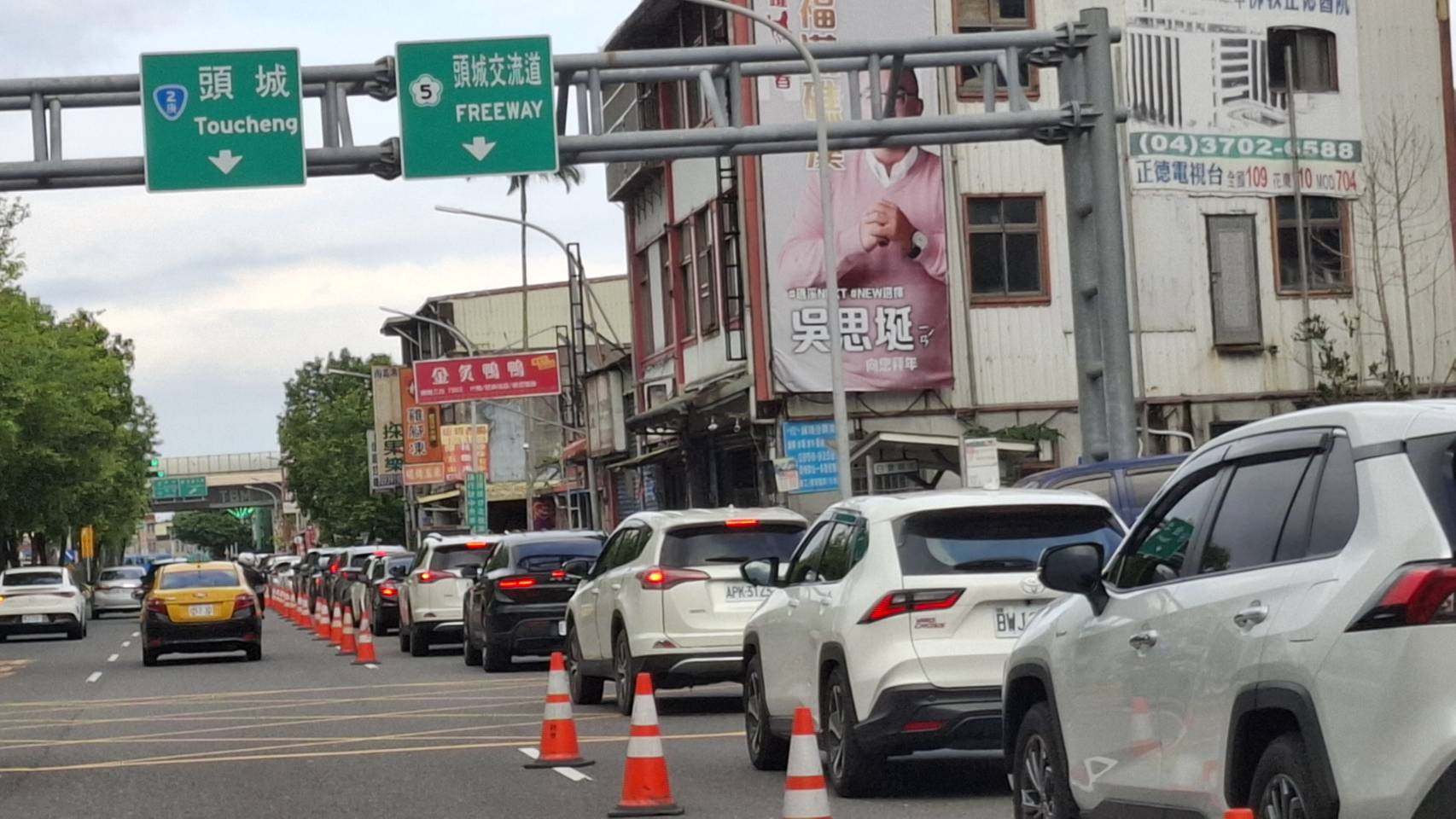 清明塞車噩夢　國5北向「紫爆」時速7