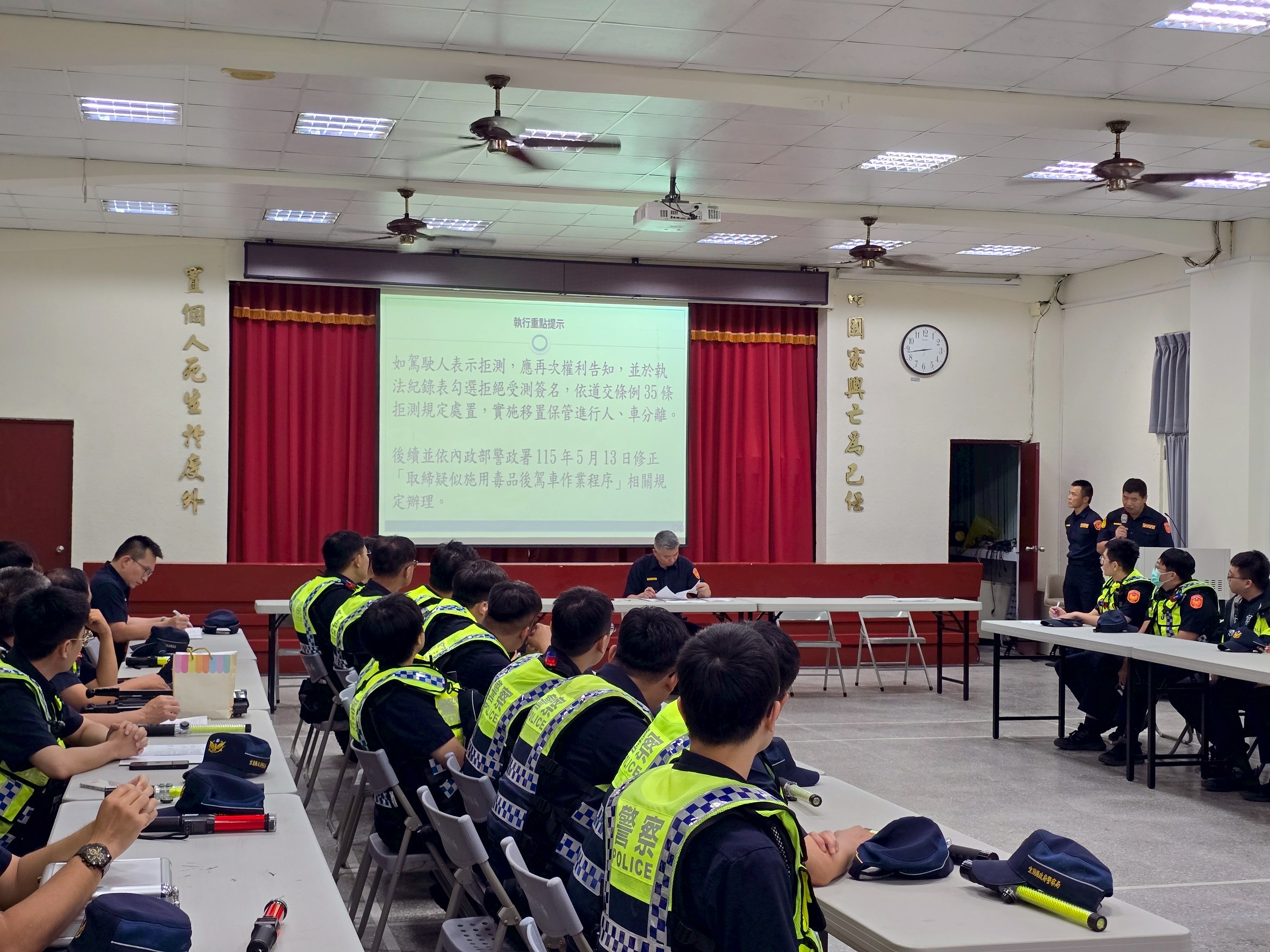 宜警全力取締圍堵毒駕　守護縣民安全