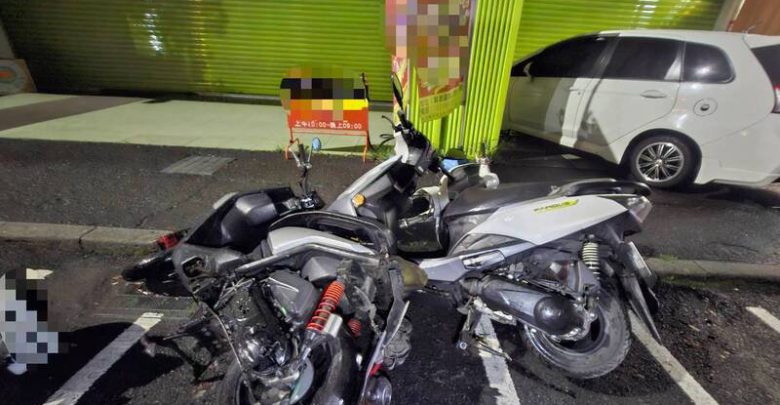 酒駕逆向像打保齡球　宜蘭男連撞7機車逃逸被逮