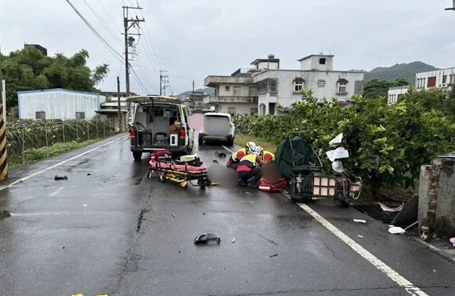 宜蘭4寶媽撞飛82歲阿嬤　又輾過送醫不治