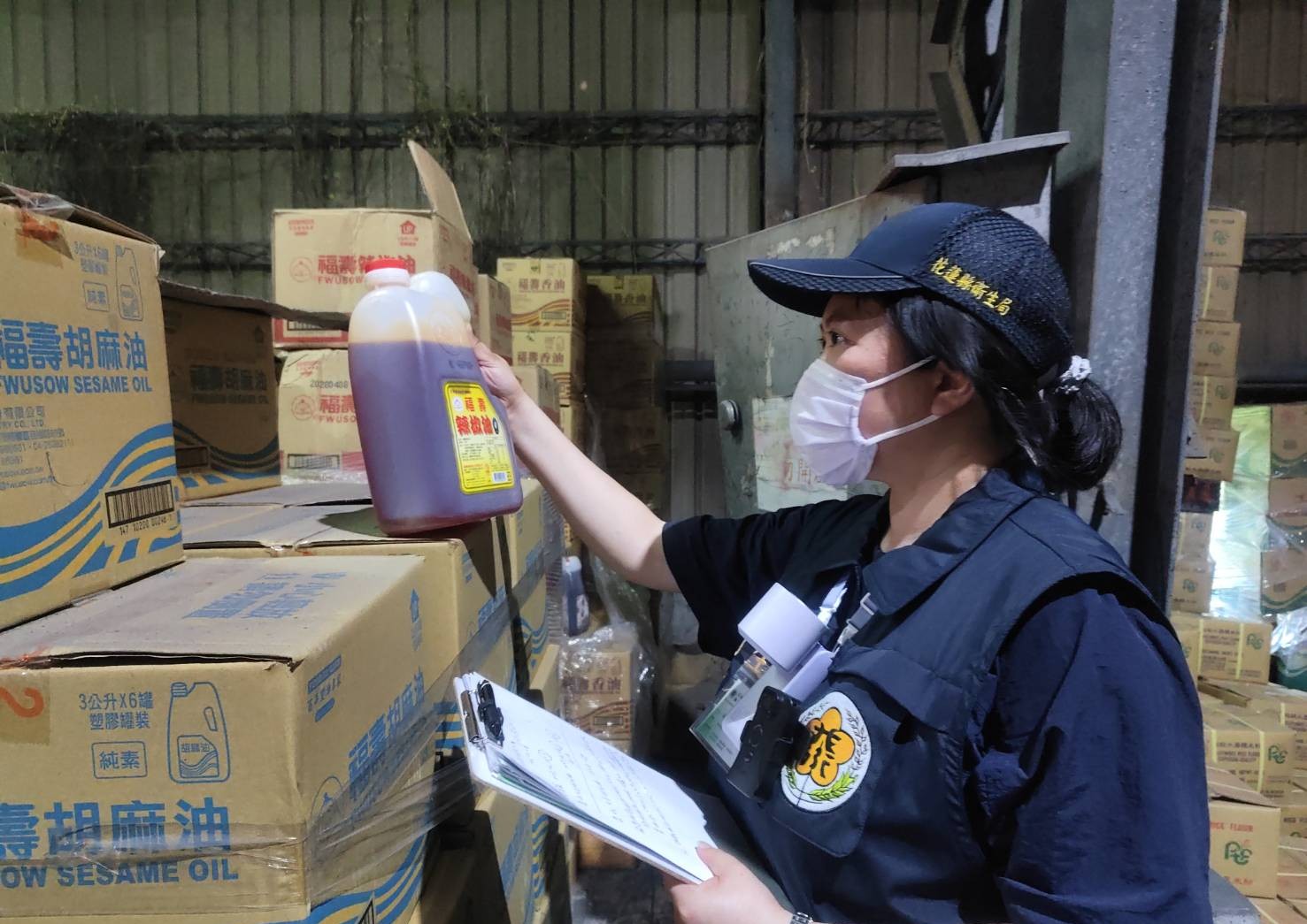 中聯油脂問題油品流入花蓮14家業者 衛生局全面追查下架