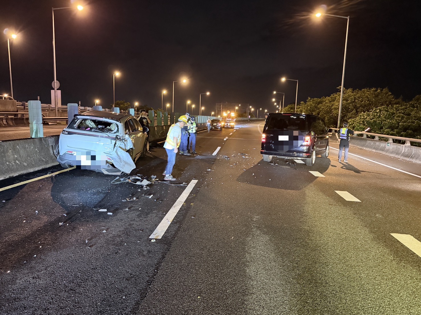國5雪隧南端出口處3車連環撞5人受傷　蘇花改蘇澳隧道多輛小客車追撞沒人受傷