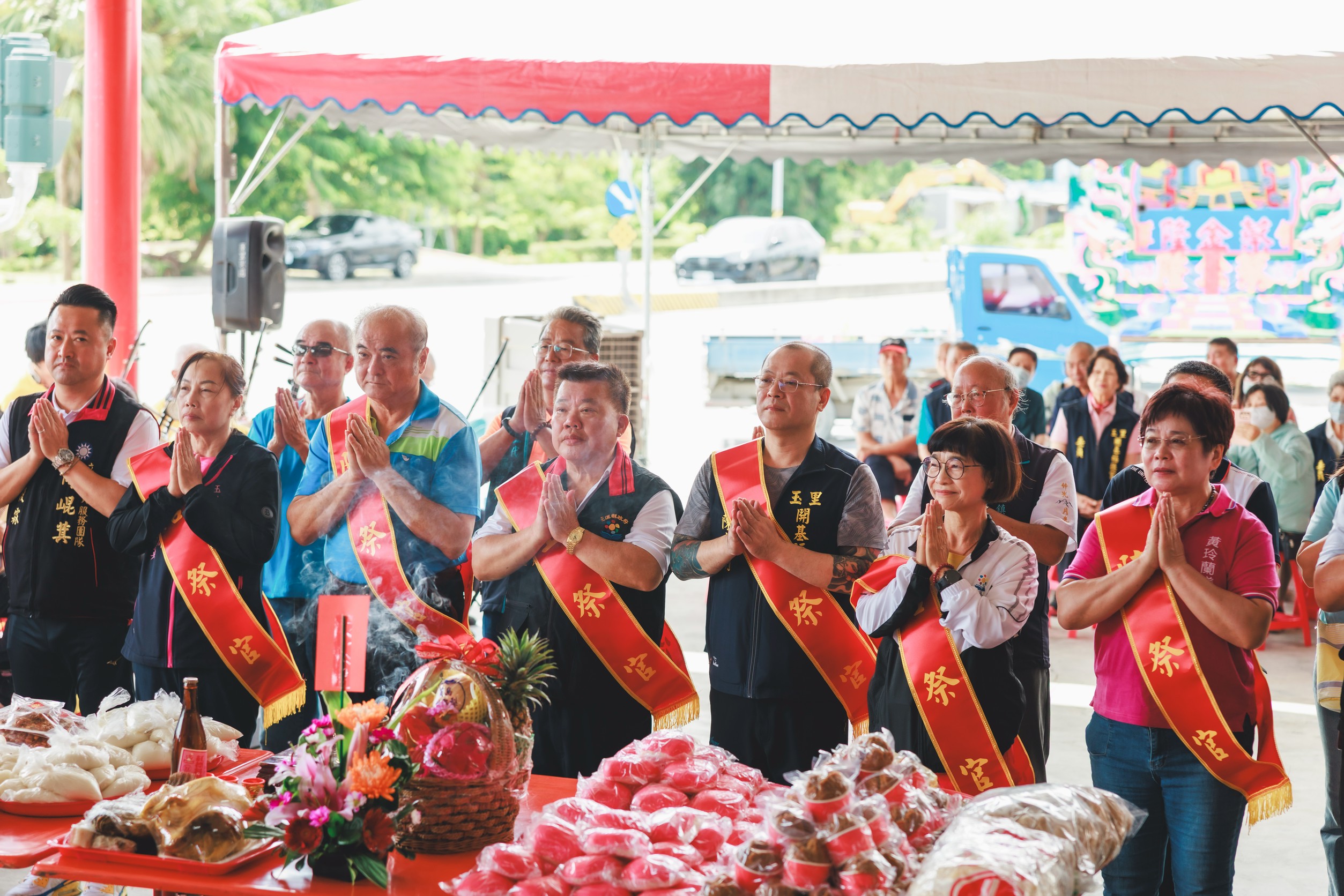 花蓮客庄「食伯公福」巡迴祭祀登場 凝聚鄰里共享秋收福氣