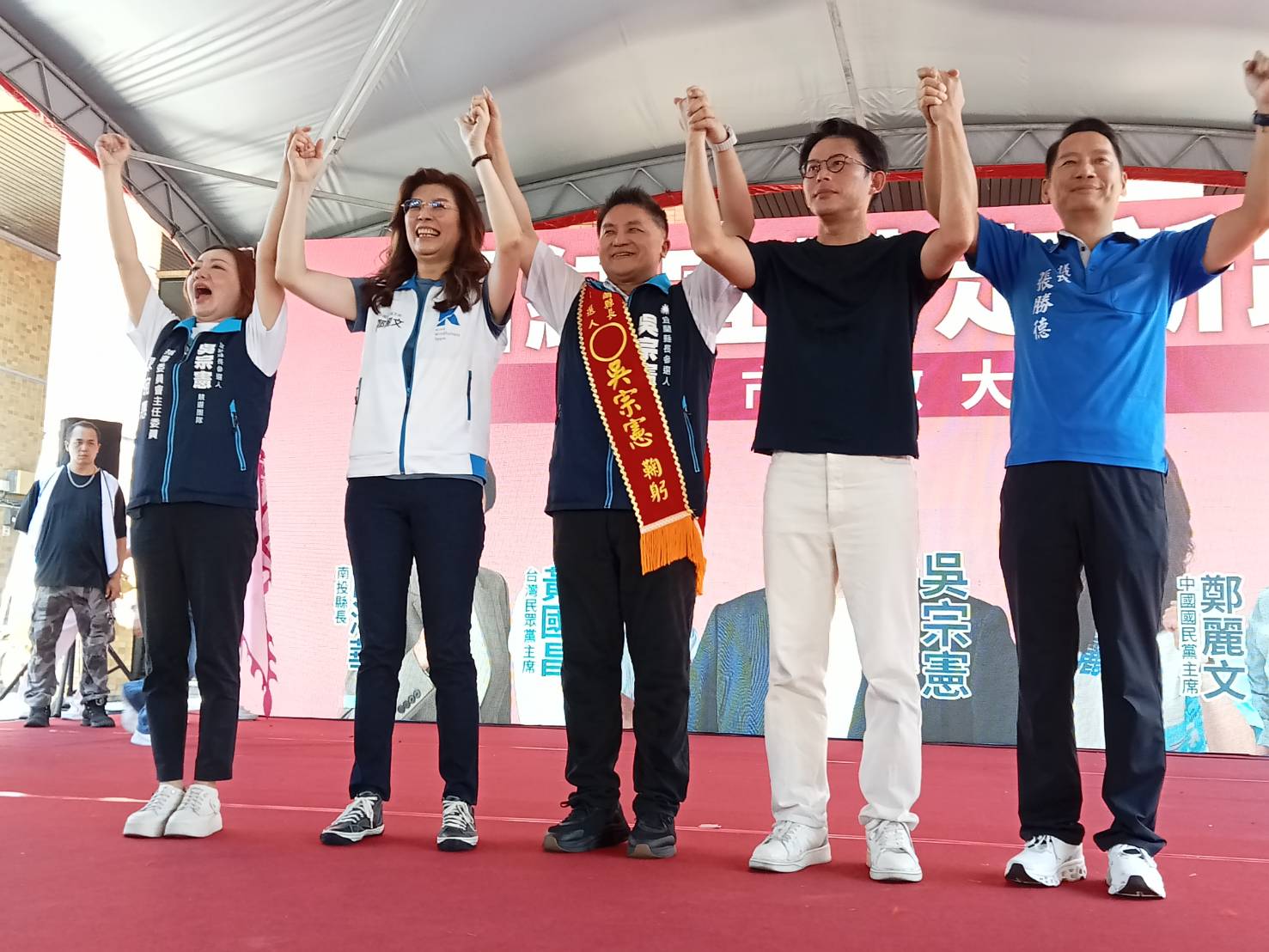8千人力挺吳宗憲競選總部成立　藍白重量級貴賓齊聚、作伙拚出宜蘭好生活