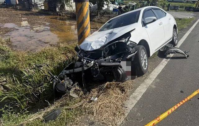 女子上班途中　在壯圍無號誌路口遭自小客車撞飛傷重不治